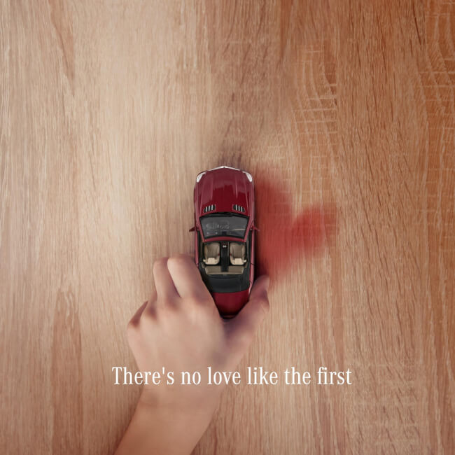 Коммуникация Mercedes, IKEA, Tesco и Ryanair в День Святого Валентина. 1